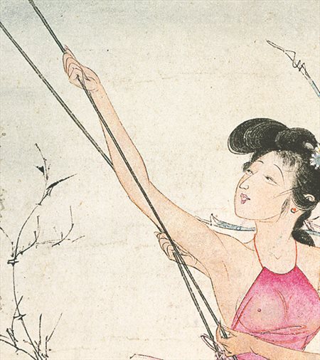 长葛-胡也佛的仕女画和最知名的金瓶梅秘戏图